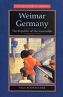 Cover: Weimar Germany - Manchester University Press
