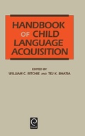 Cover: Handbook of Child Language Acquisition - Elsevier