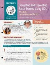 Enlarge image Cover: Disrupting and Preventing Racial Trauma Using UDL - Brookes Publishing Co