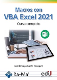Abbildung von: Macros con VBA Excel 2021 - Ediciones de la U