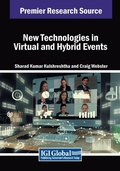 Cover: New Technologies in Virtual and Hybrid Events - Business Science Reference