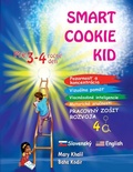 Cover: Smart Cookie Kid pre 3-4 rocne deti Pozornost a koncentracia Vizualna pamaet Viacnasobne inteligencie Motoricke zrucnosti Pracovny zosit rozvoja 4A - IngramSpark