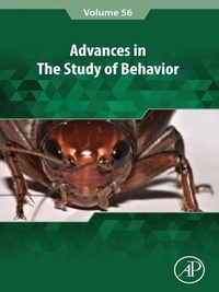 Abbildung von: Advances in the Study of Behavior - Academic Press