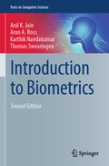 Cover: Introduction to Biometrics - Springer