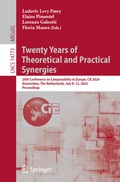 Cover: Twenty Years of Theoretical and Practical Synergies - Springer