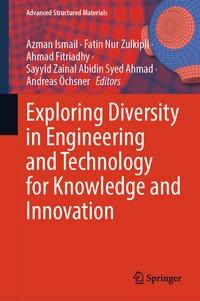 Enlarge image Cover: Exploring Diversity in Engineering and Technology for Knowledge and Innovation - Springer