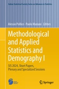 Cover: Methodological and Applied Statistics and Demography I - Springer