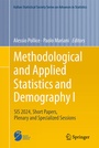 Cover: Methodological and Applied Statistics and Demography I - Springer
