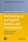 Cover: Methodological and Applied Statistics and Demography II - Springer