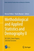Cover: Methodological and Applied Statistics and Demography II - Springer