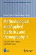 Cover: Methodological and Applied Statistics and Demography II - Springer