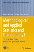 Cover: Methodological and Applied Statistics and Demography I - Springer