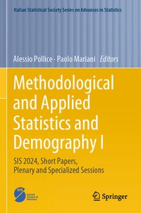 Enlarge image Cover: Methodological and Applied Statistics and Demography I - Springer