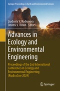 Cover: Advances in Ecology and Environmental Engineering - Springer