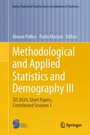Cover: Methodological and Applied Statistics and Demography III - Springer