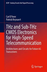 Enlarge image Cover: THz and Sub-THz CMOS Electronics for High-Speed Telecommunication - Springer