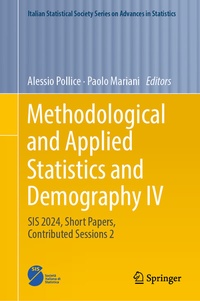Abbildung von: Methodological and Applied Statistics and Demography IV - Springer