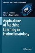 Cover: Applications of Machine Learning in Hydroclimatology - Springer