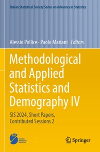 Enlarge image Cover: Methodological and Applied Statistics and Demography IV - Springer