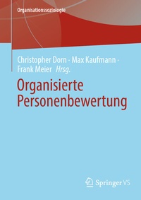 Abbildung von: Organisierte Personenbewertung - Springer VS