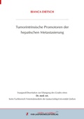 Bild: Tumorintrinsische Promotoren der hepatischen Metastasierung - VVB Laufersweiler Verlag
