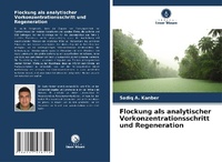 Abbildung von: Flockung als analytischer Vorkonzentrationsschritt und Regeneration - Verlag Unser Wissen