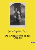 Cover: De l'Angleterre et des Anglais - Culturea