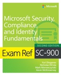 Cover: Exam Ref SC-900 Microsoft Security, Compliance, and Identity Fundamentals - Addison Wesley