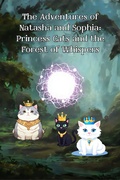 Cover: The Adventures of Natasha and Sophia: Princess Cats and the Forest of Whispers - Michelle Hartman