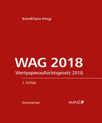 Abbildung von: WAG 2018 2.Auflage - Manz