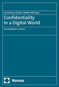 Cover: Confidentiality in a Digital World - Nomos