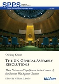 Cover: The UN General Assembly Resolutions - ibidem