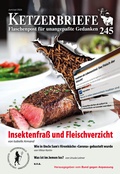 Cover: Insektenfra&szlig; und Fleischverzicht - AHRIMAN-Verlag