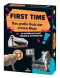 Cover: First Time - Das gro&szlig;e Quiz der ersten Male - moses Verlag