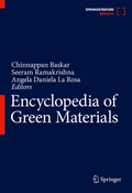 Cover: Encyclopedia of Green Materials - Springer