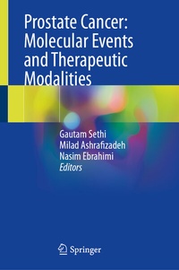Enlarge image Cover: Prostate Cancer: Molecular Events and Therapeutic Modalities - Springer