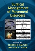 Cover: Surgical Management of Movement Disorders - CRC Press