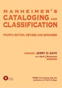 Cover: Manheimer's Cataloging and Classification, Revised and Expanded - CRC Press