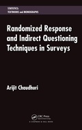 Cover: Randomized Response and Indirect Questioning Techniques in Surveys - Chapman and Hall