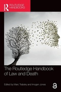 Cover: The Routledge Handbook of Law and Death - Routledge