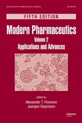 Cover: Modern Pharmaceutics, Volume 2 - CRC Press