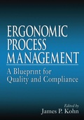 Cover: Ergonomics Process Management - CRC Press