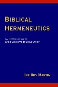 Cover: Biblical Hermeneutics - CPT Press