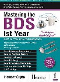 Enlarge image Cover: Mastering the BDS 1st Year - Jaypee Brothers Medical Publishers