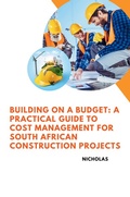 Cover: Building on a Budget: A Practical Guide to Cost Management for South African Construction Projects - tredition