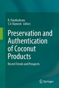 Cover: Preservation and Authentication of Coconut Products - Springer