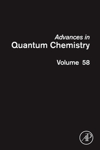 Enlarge image Cover: Advances in Quantum Chemistry - Academic Press