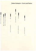 Cover: Oskar Holweck - Form und Textur - Stiftung Saarl&auml;ndischer Kulturbesitz