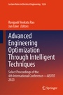 Cover: Advanced Engineering Optimization Through Intelligent Techniques - Springer