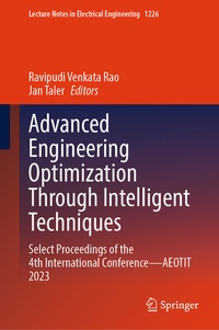 Enlarge image Cover: Advanced Engineering Optimization Through Intelligent Techniques - Springer